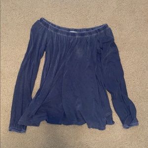 cute half off-shoulder top